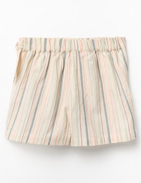 Falda short Sfera de algodón para niña