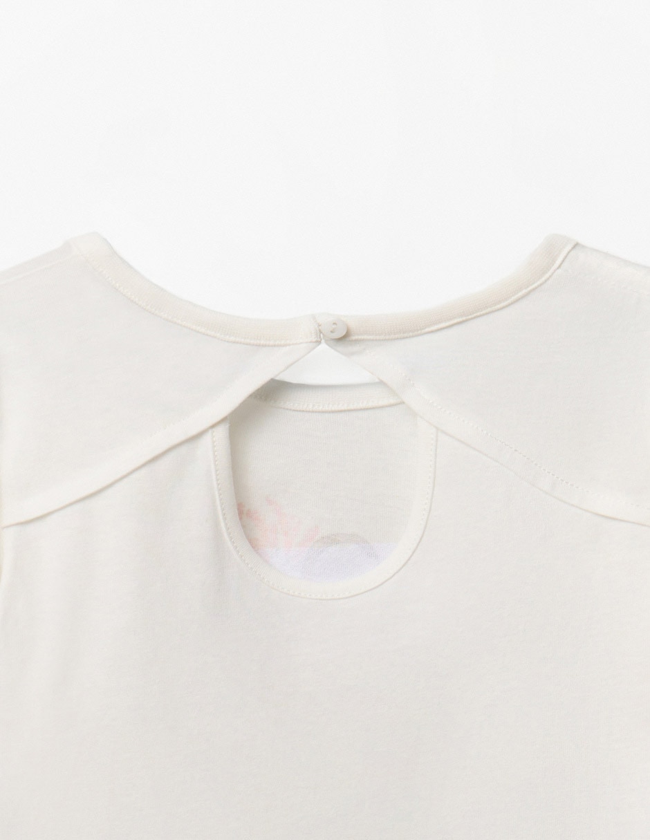 Playera manga corta para niña 3